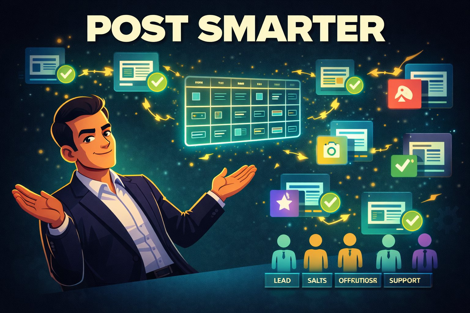 Social Systems: Plan, Schedule, and Stop Winging It